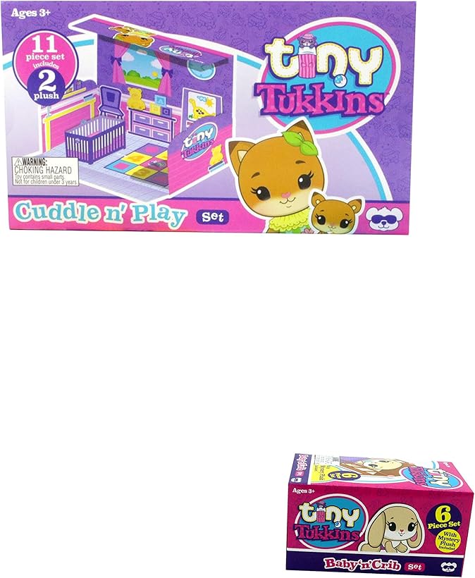Tiny Tukkins Cuddle Playset Bundle