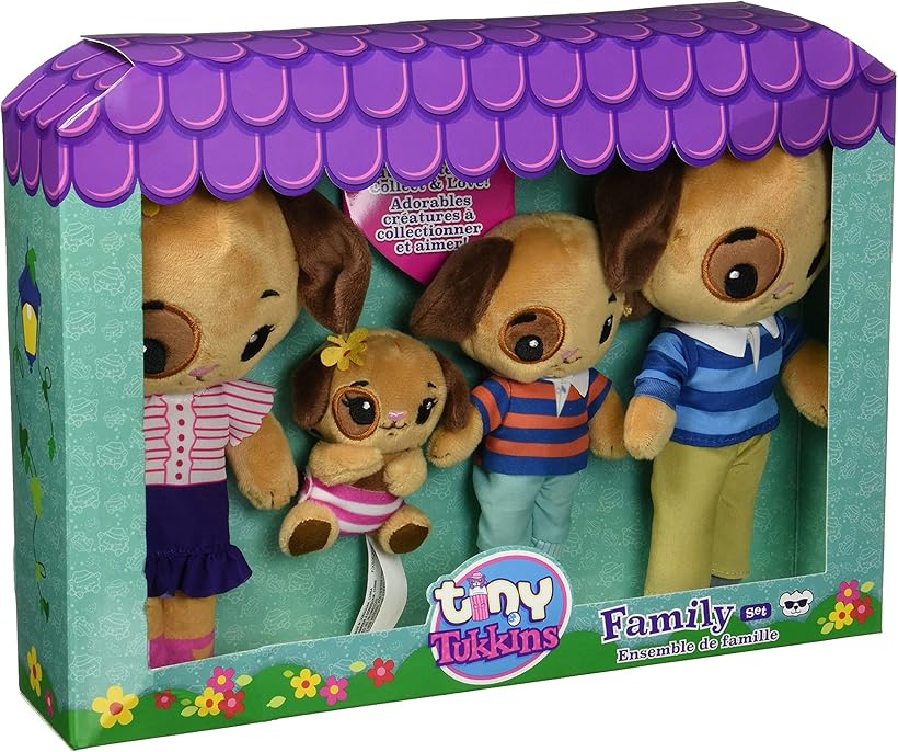 Tiny Tukkins Piece Family Pack